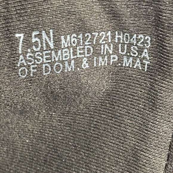 New Munro Tyler Western Ankle Boots Bootie Dark Rust Brown Sz 7.5 Narrow - Picture 13 of 14